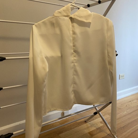 Biscuit General Store Cream Blouse Size Small - Picture 2 of 2